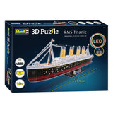 Revell 3D Puzzle Building Kit RMS Titanic LED -utgåva