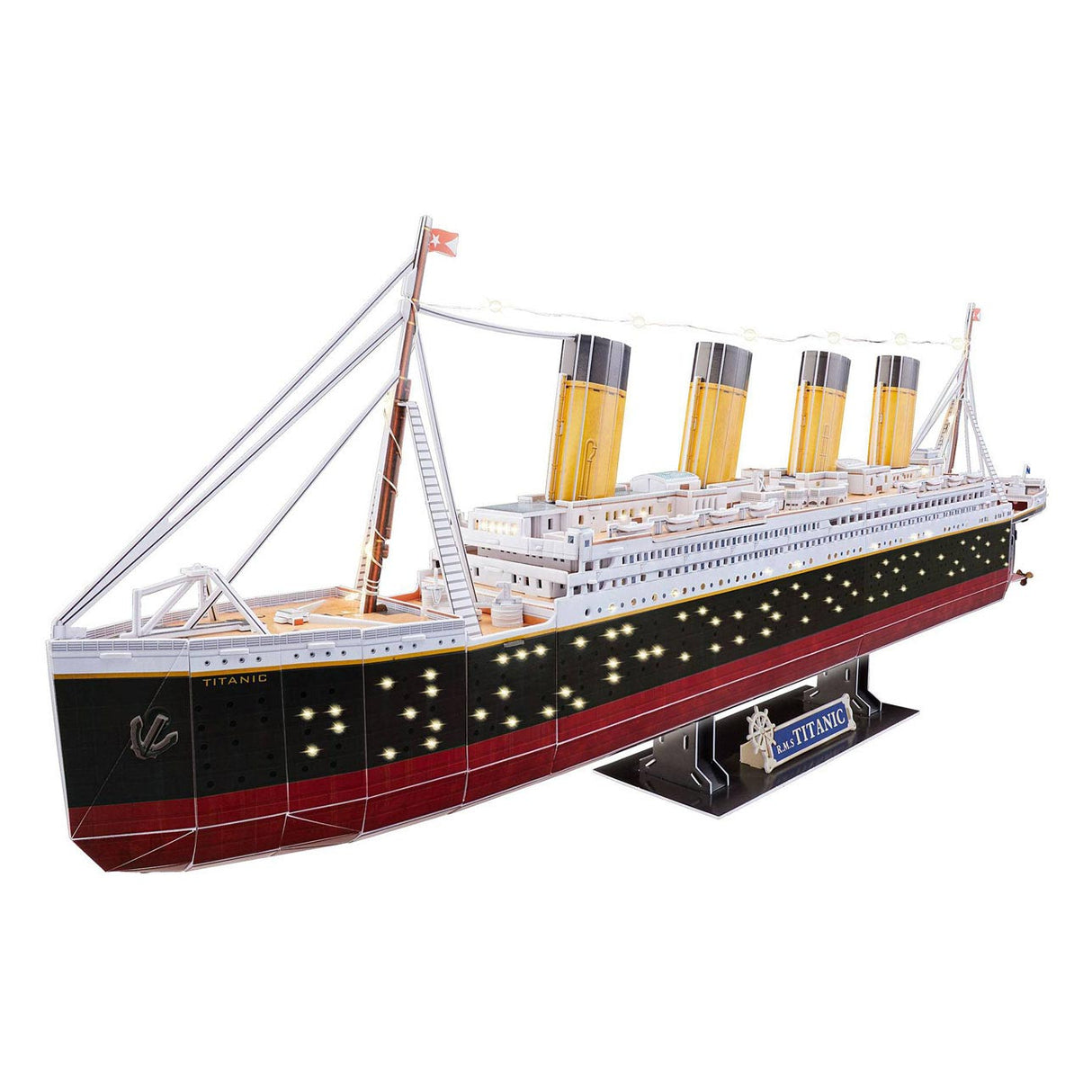 Revell 3D Puzzle building kit RMS Titanic LED Edition