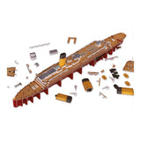 Revell 3D puzzle building kit - RMS Titanic LED Edition 266pcs.