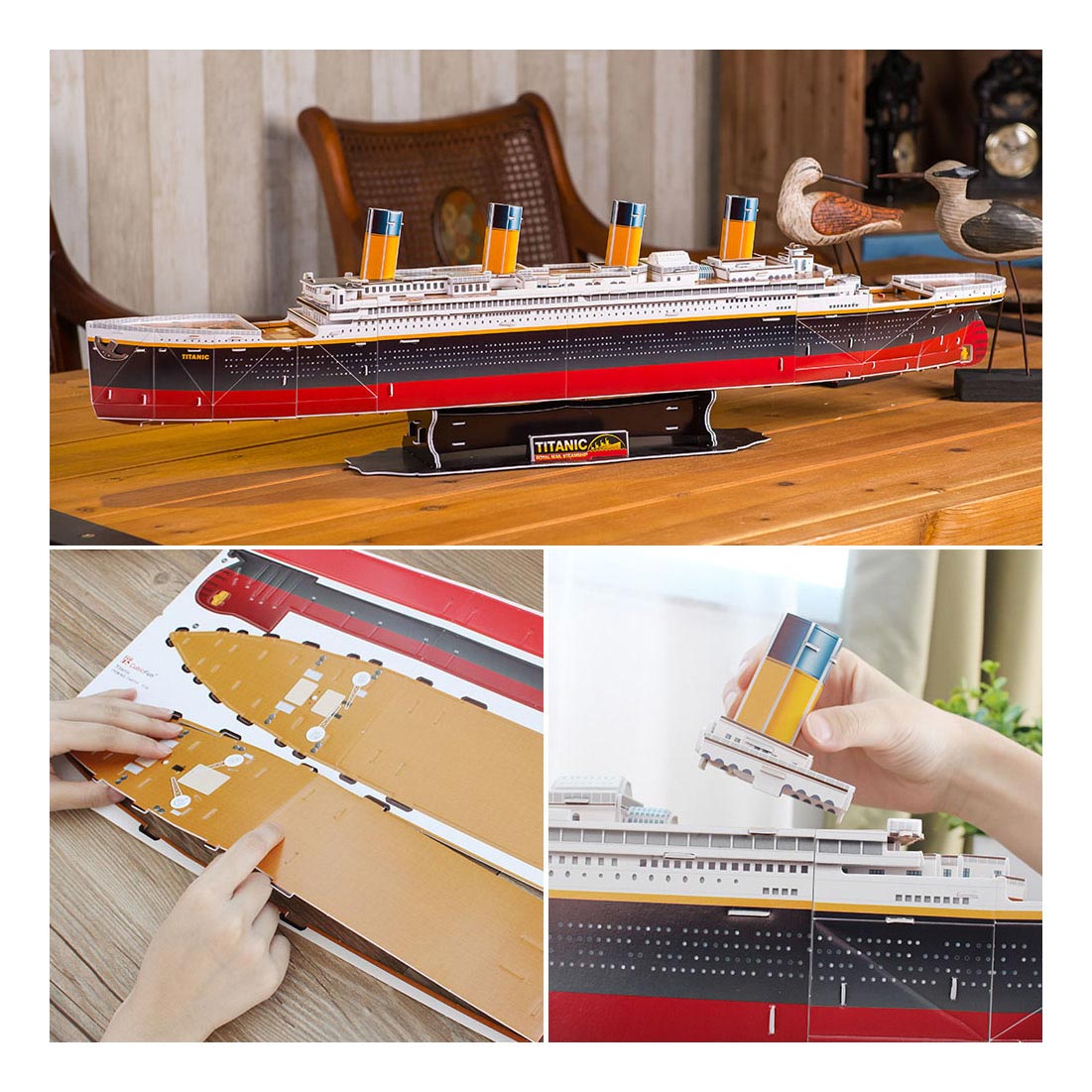 Revell 3D Puzzle Kit - RMS Titanic 113 pcs.