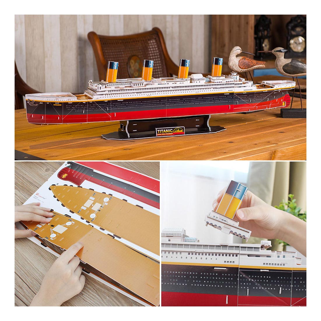 Revell 3D Puzzle Kitings -paket - RMS Titanic