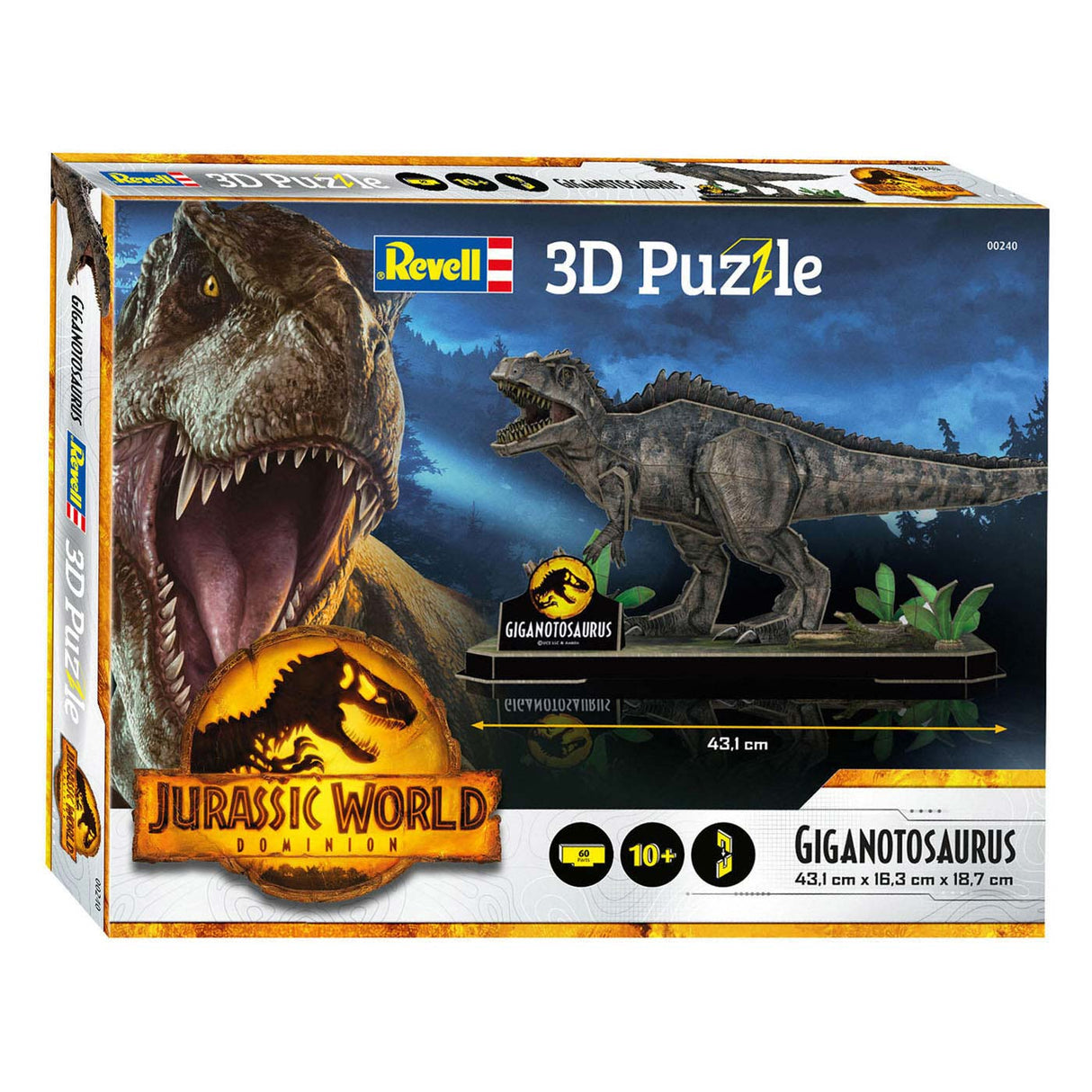 Pacchetto di kiti di puzzle Revell 3D - Jurassic WD Gigano