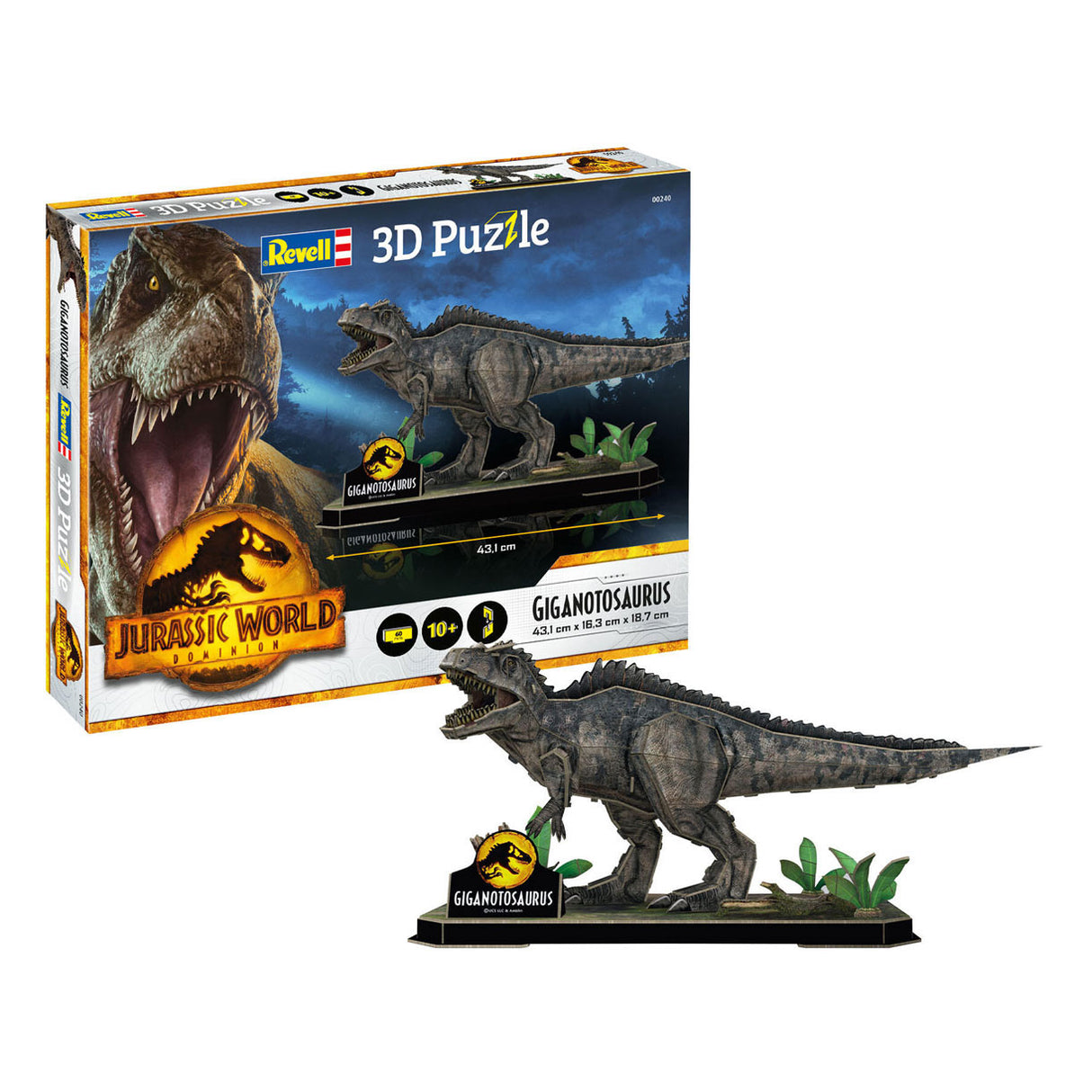 Balíček Morels 3D Puzzle Kinings - Jurassic WD Gigano