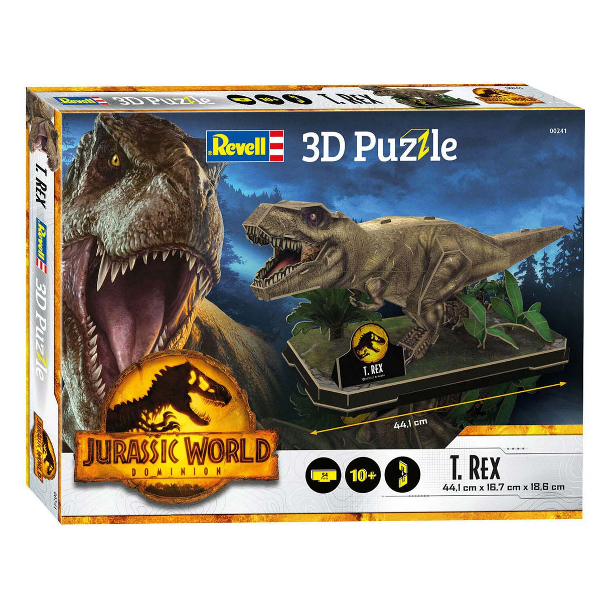 Revell 3d Puzzle Building Kit - Jurassic World Dominion T -rex