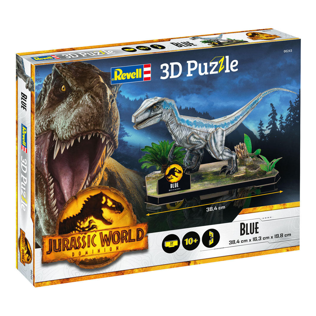 Revell 3d Puzzle Kitings paket - Jurassic World Dominion Blue