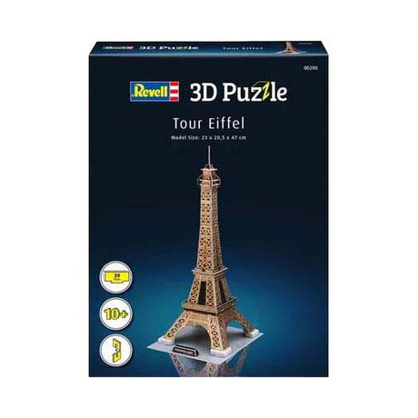 Stavebnica 3D puzzle Revell Eiffelova veža - 39 dielikov.