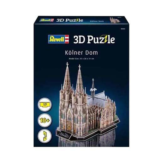 Revell 3D Puzzle Baukit Kölner Kathedral - 179 Stéck.
