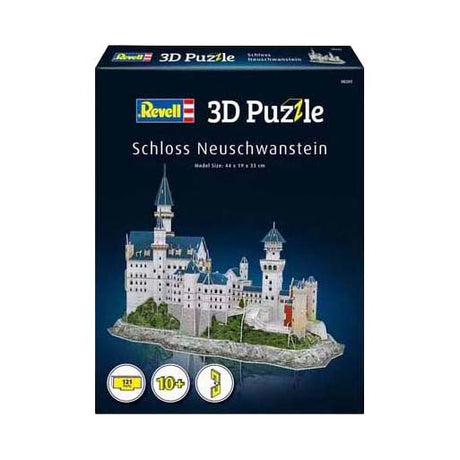 Revell 3D Puzzel Bau Kit Neuschwanstein Schlass - 121 Stécker.