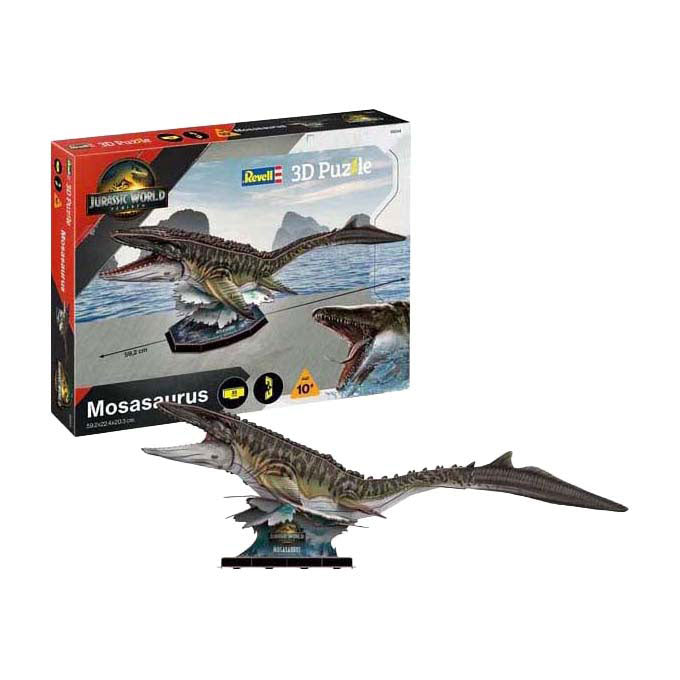 Revell 3D Puzzelbau Kit Jurassic World - Mosasaurus - 83 Stéck.