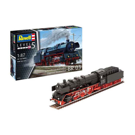 Комплект модел Revell - експресен локомотив 1:87 - 136 бр.