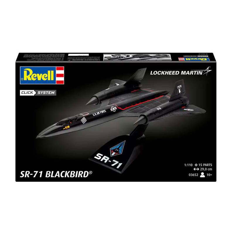 Revell model kit - lockheed SR-71 blackbird - 15 pcs.