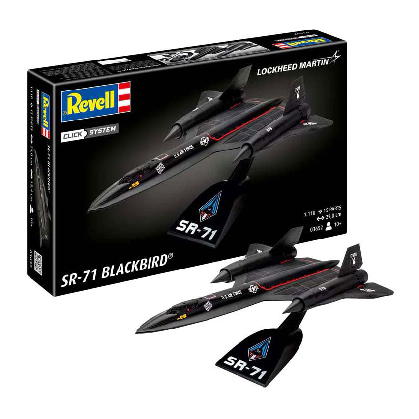 Revell model kit - lockheed SR-71 blackbird - 15 pcs.