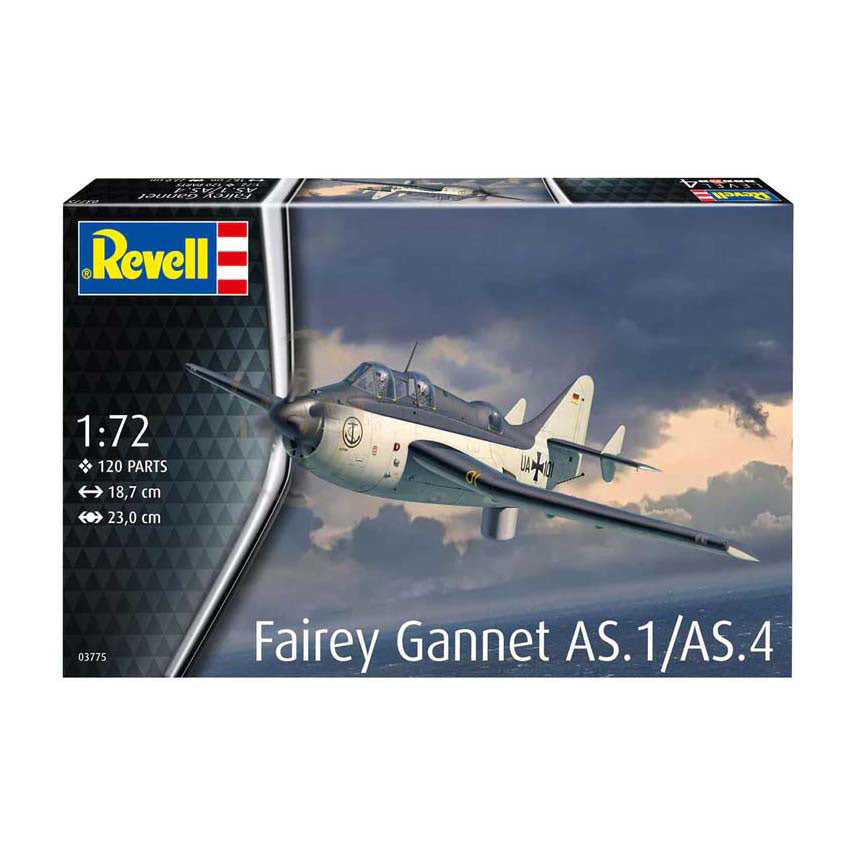 Stavebnice modelu Revell - Fairey gannet as.1 as.4