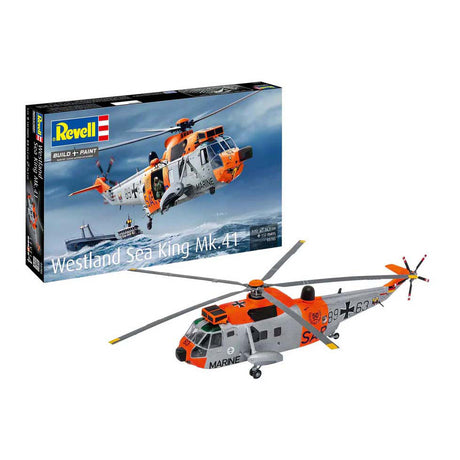 Revell modelio rinkinys - westland sea king mk. 41 1:72 - 132 vnt.