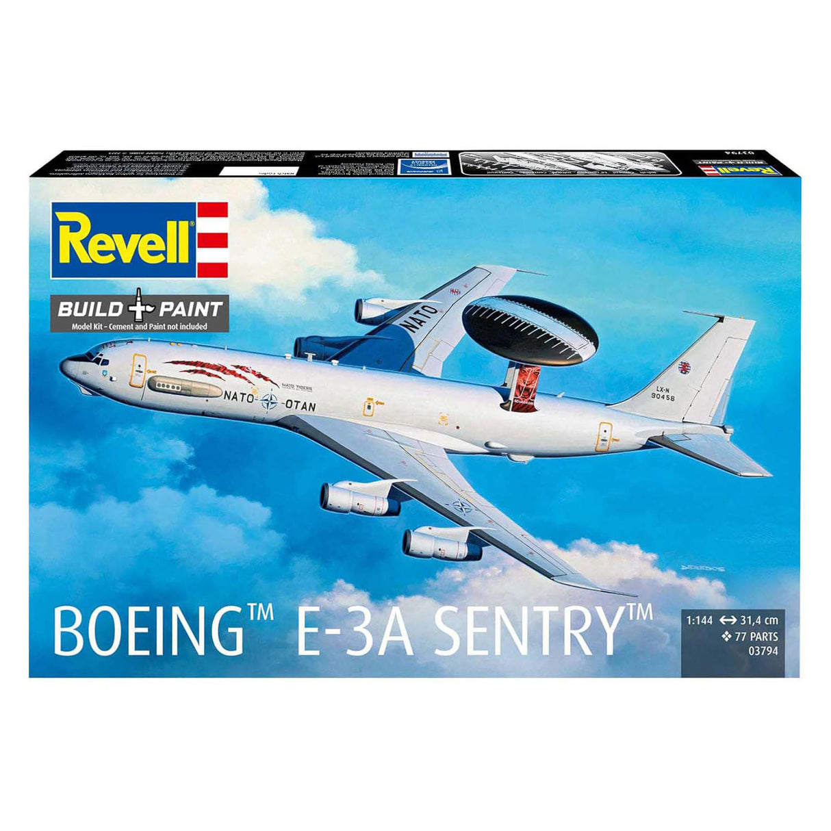 Revell Model Kit - Boeing e-3a Sentry