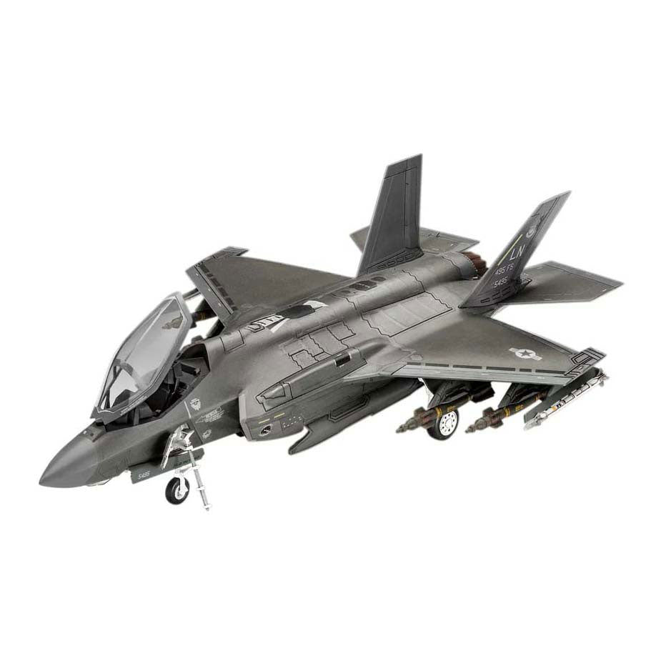 Stavebnice modelu Revell - lockheed martin f35 a lightning ii 1:72 - 143ks.