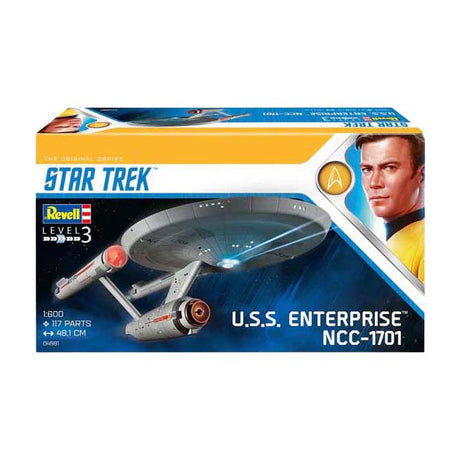 Revell модел комплект - u.s.s. предприятие ncc-1701 1:600 ​​​​- 117 бр.