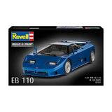 Revell model kit - bugatti eb110 1:24 - 148pcs.