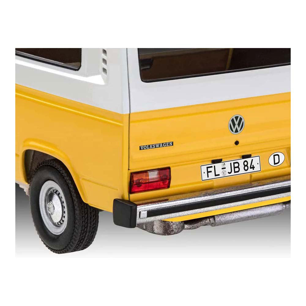 Revell model kit - vw t3 bus 1:25 - 77 parts.