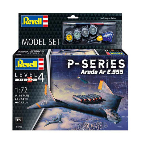 Revell Modellbausatz - P-Serie - AR555 1:72 - 98-tlg. - inkl. Grundfarben