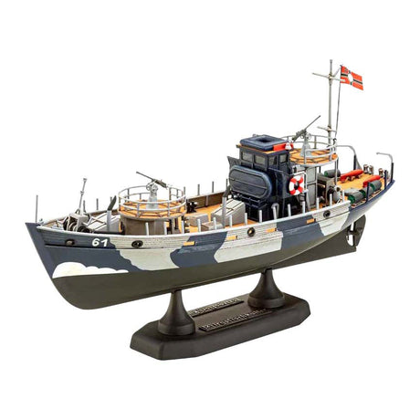 Revell model kit - kfk (kriegsfischkutter) 1:144 - 102 pcs.