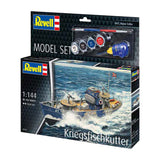 Revell model kit - kfk (kriegsfischkutter) 1:144 - 102 pcs.