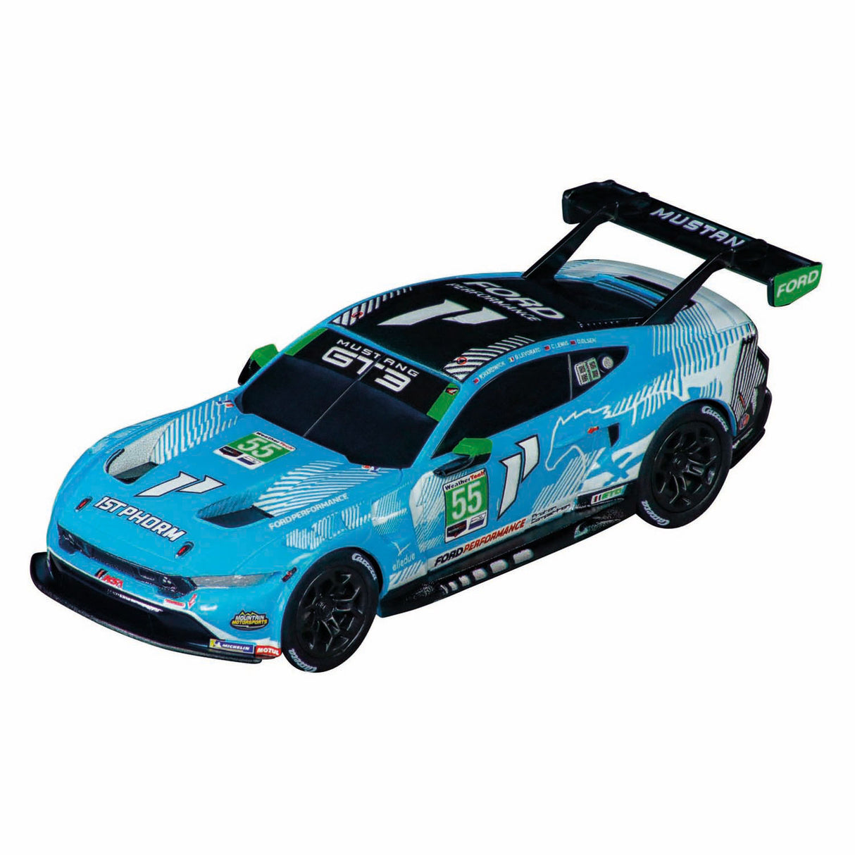 Carrera pull back ford mustang gt3 1:43 - 3 pcs.