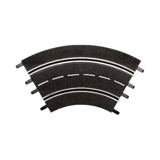 Carrera curved track parts 1:24 - 3 pcs.