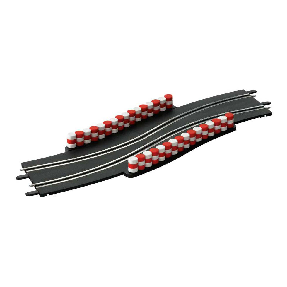 Carrera go!!! race track part chicane extension 1:43 - 2 pcs.