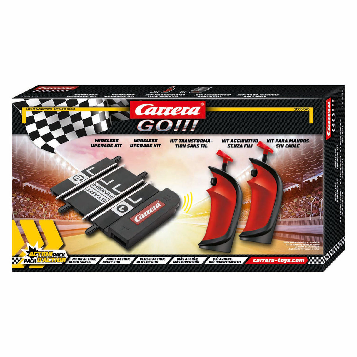 Carrera Go!!! Race track part - wireless connection track and controllers