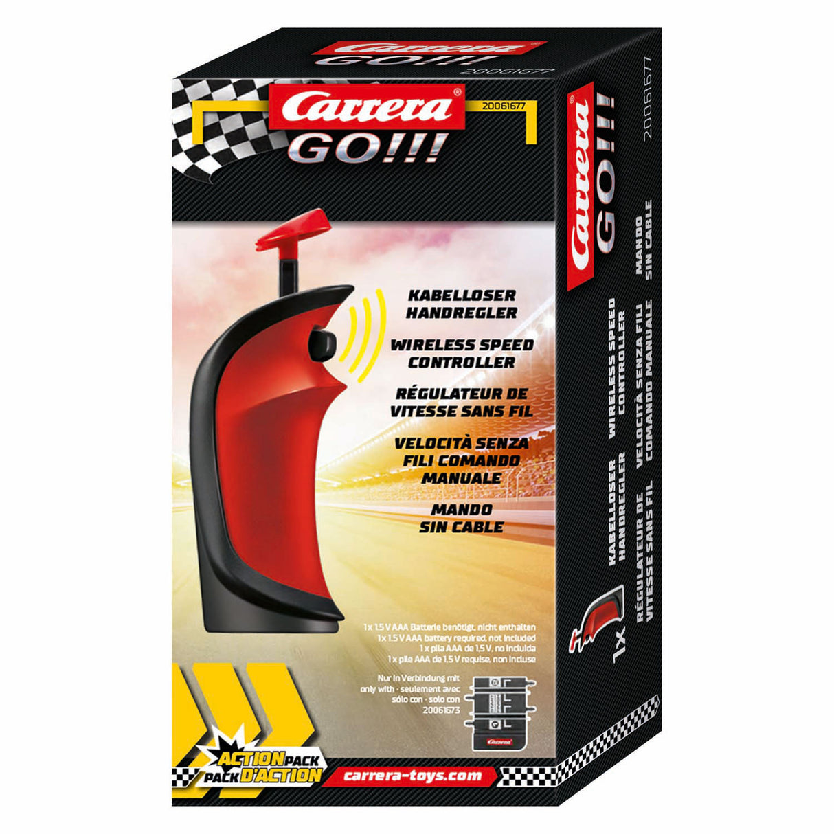 Carrera GO!!! racetrack part - wireless controller
