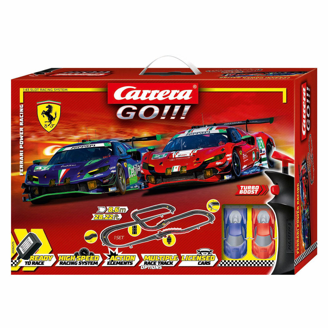 Carrera go!!! ferrari corsa