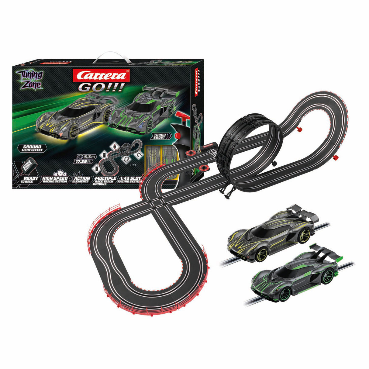 Carrera go!!! Course Streck - Tuning Zone