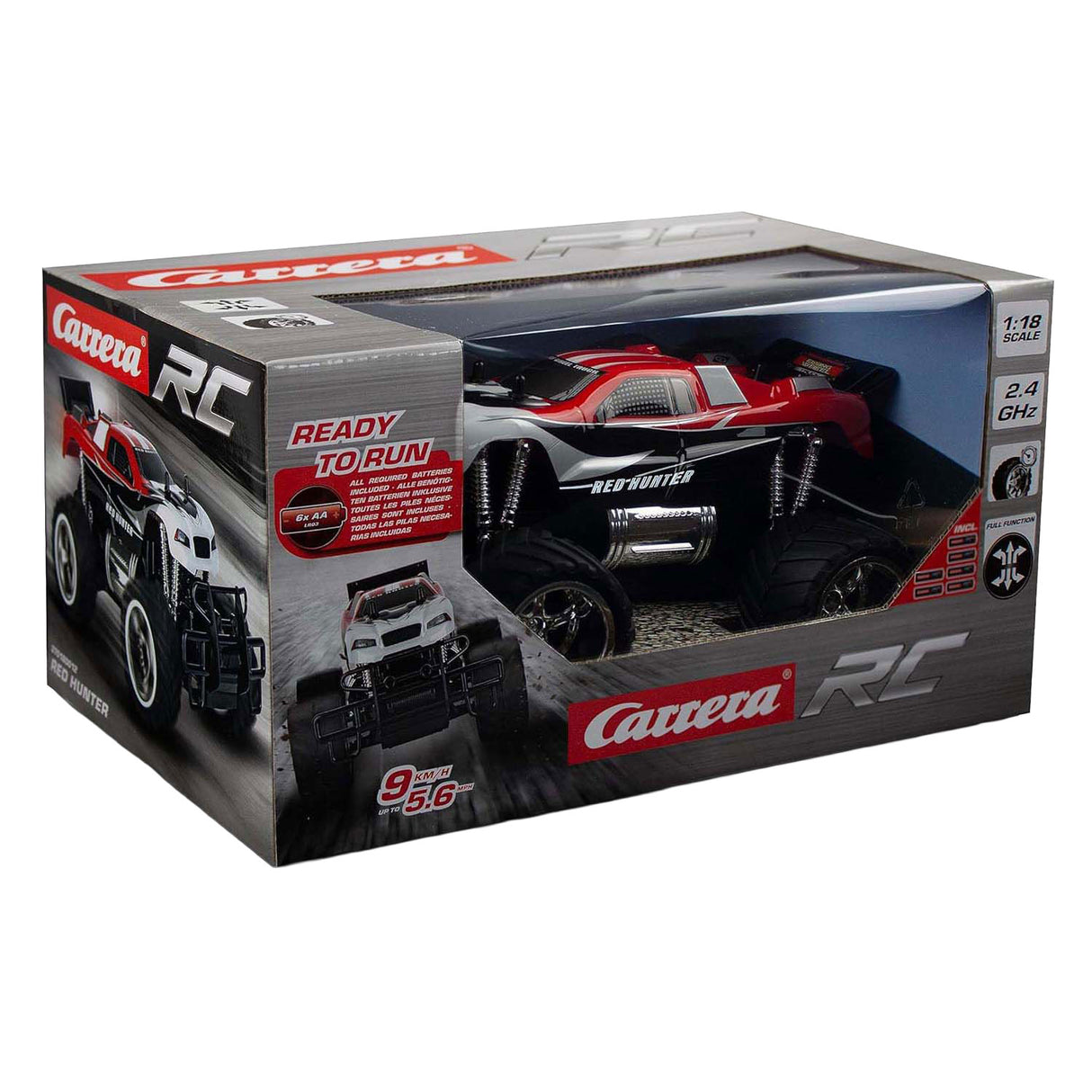 Carrera rc 2.4ghz roude Hunter x - 1:18