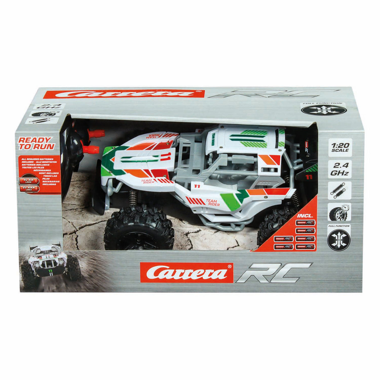 Carrera rc 2.4ghz team rider - 1:20