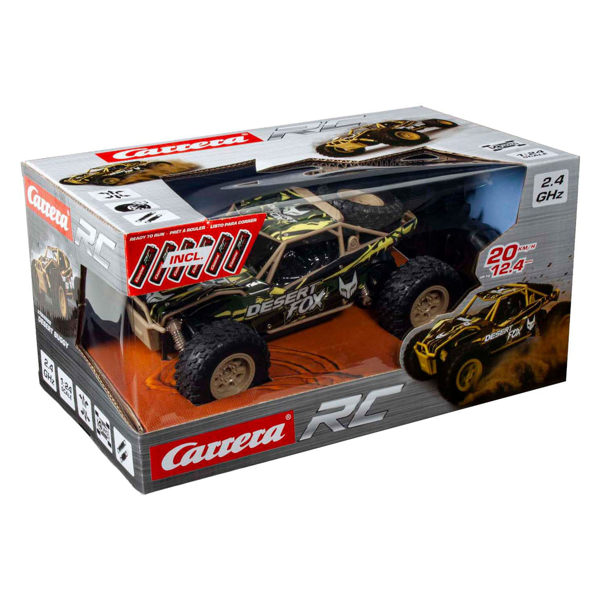 Carrera rc 2.4GHz Wüst Buggy - 1:24