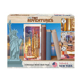 Revell tiny adventures book nook New York - 221 pieces.