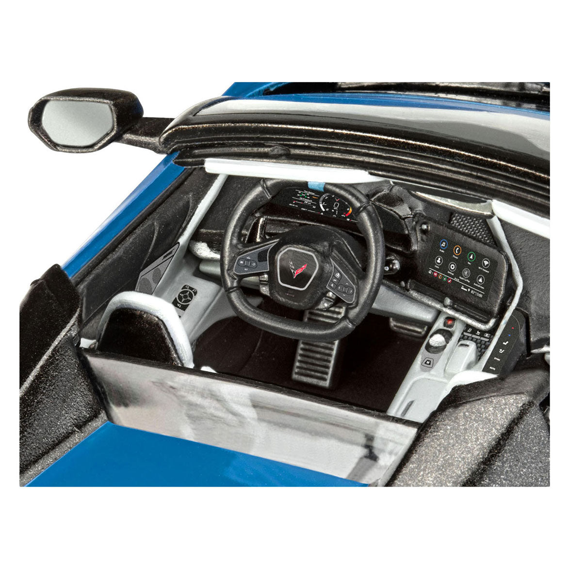 Revell Model Kit Corvette C8 Convertible 1:25 - 149 parts.