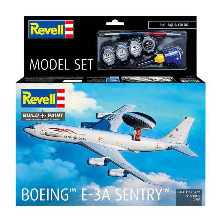 Revell Model Set Boeing E-3A 1:144 - 77 parts
