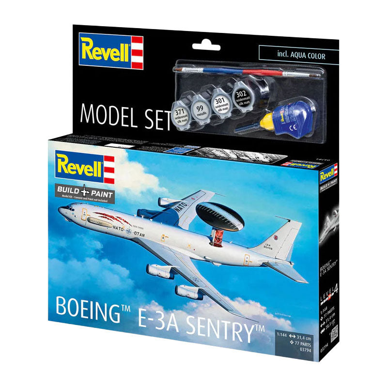 Revell Model Set Boeing E-3A 1:144 - 77 parts