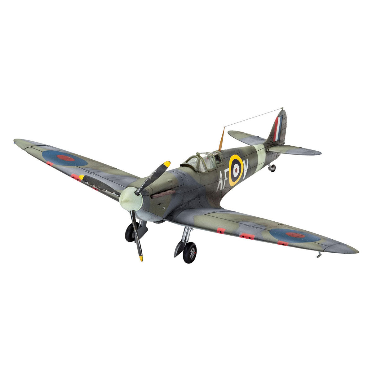 Revell model kit starter kit spitfire mk.iia 1:72 - 38pcs.