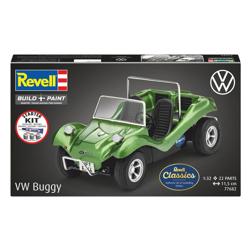 Revell model kit starter kit vw buggy 1:32 - 22 dalys.