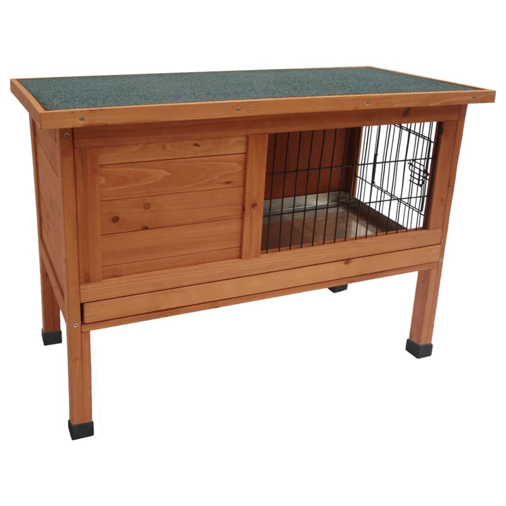 Flamingo Flamingo Rabbit Hutch Bunny 90 91x45x70 cm brun