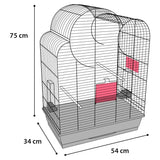 Flamingo Flamingo GRASPARIETENKOOI WAMMER 1 54X34X75 CM SVART