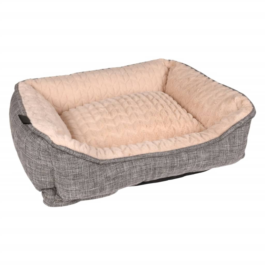 Flamingo Flamingo Dog Basket Zupo Rectangular 50x40x16 cm Gray