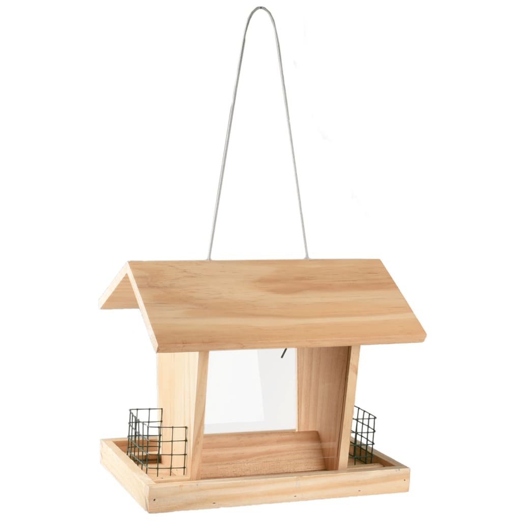 Flamingo flamingo bird feeding house with silo mado hanging natural