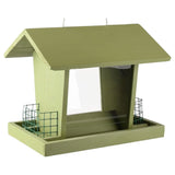 Flamingo Flamingo Bird Feed House con Silo Mado Green