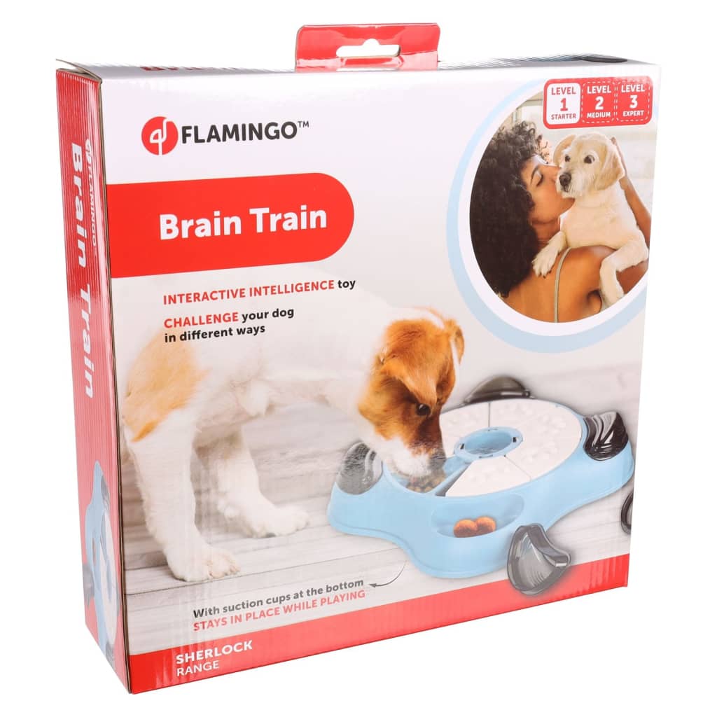 Flamingo Flamingo Dog Toys Brain Cracker Sherlock 28.8x28.8x8.6 cm