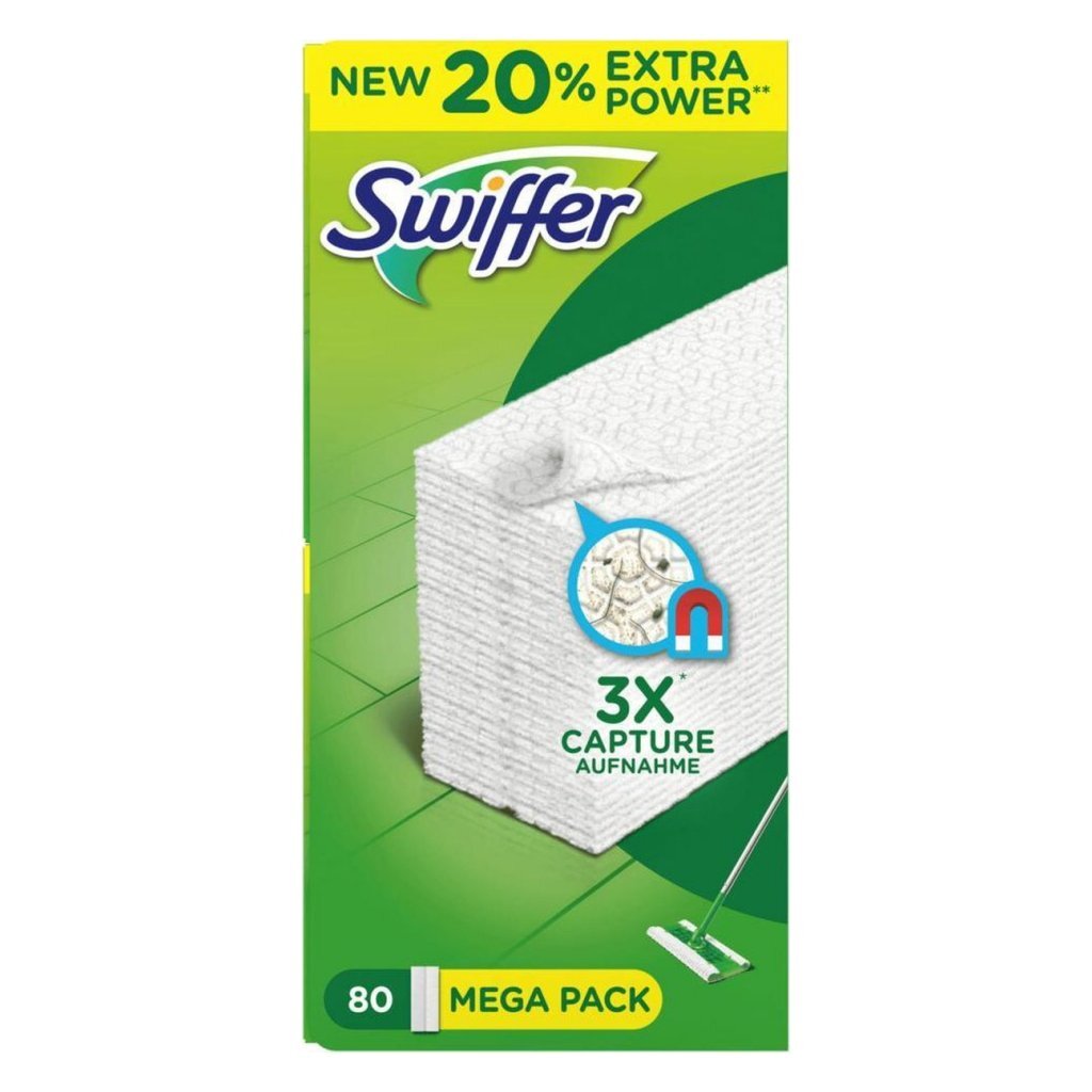 Swiffer Swiffer Vloer Mega Pack 80 Stuks