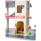 Small Foot - Wooden parking garage with accessories